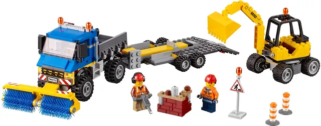 LEGO 60152-1 Sweeper & Excavator