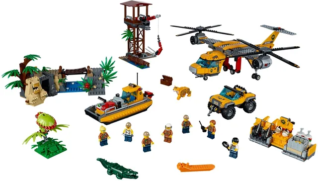 LEGO 60162-1 Jungle Air Drop Helicopter