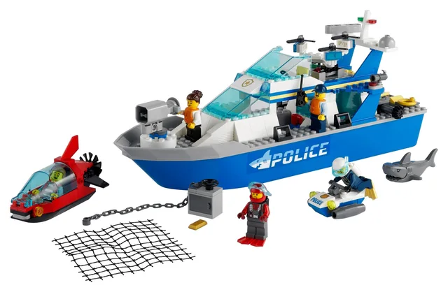 LEGO 60277-1 Police Patrol Boat