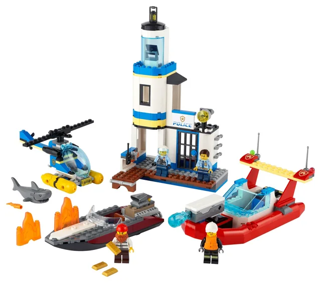 LEGO 60308-1 Seaside Police and Fire Mission