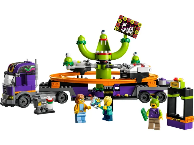 LEGO 60313-1 Space Ride Amusement Truck