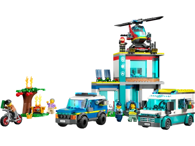 LEGO 60371-1 Emergency Vehicles HQ