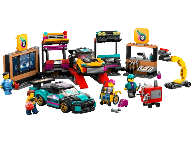 LEGO 60389-1 Custom Car Garage