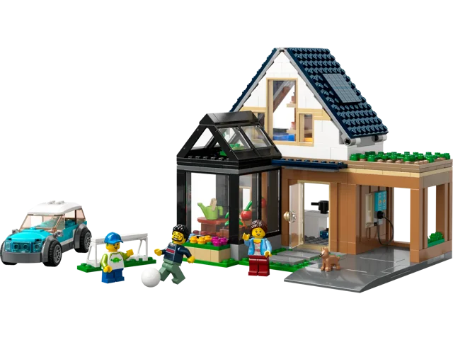 LEGO 60398-1 Family House and Electric Car