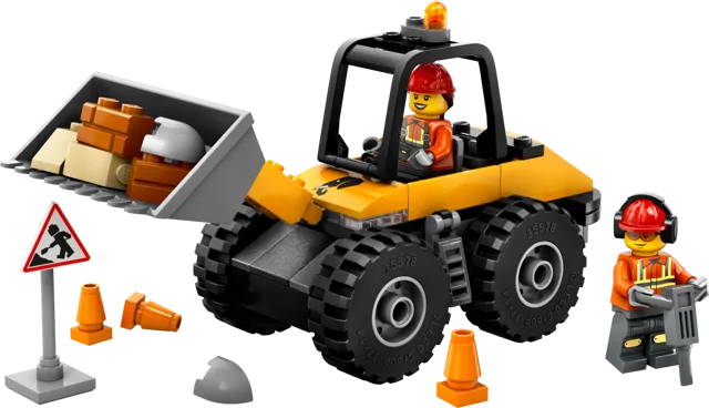 LEGO 60450-1 Yellow Construction Wheel Loader