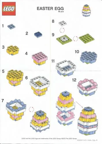LEGO 6058324-1 Easter Egg