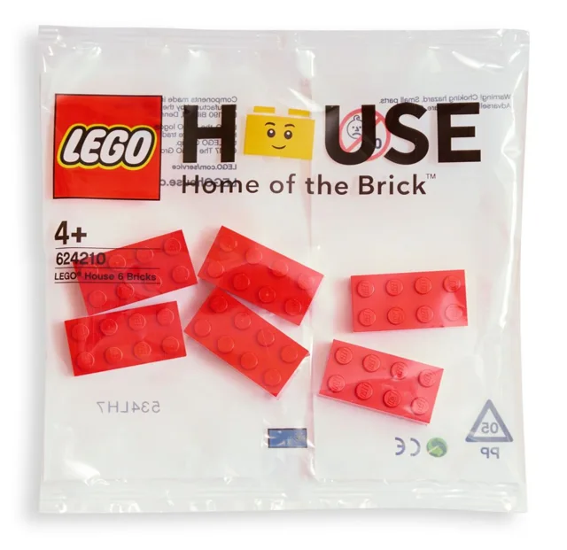 LEGO 624210-1 LEGO House 6 Bricks