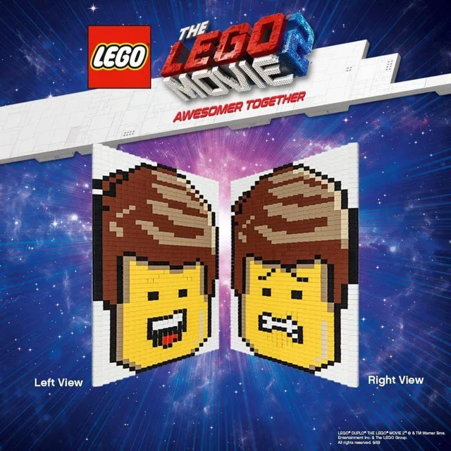 LEGO 6278335-1 Emmet Lenticular Mosaic
