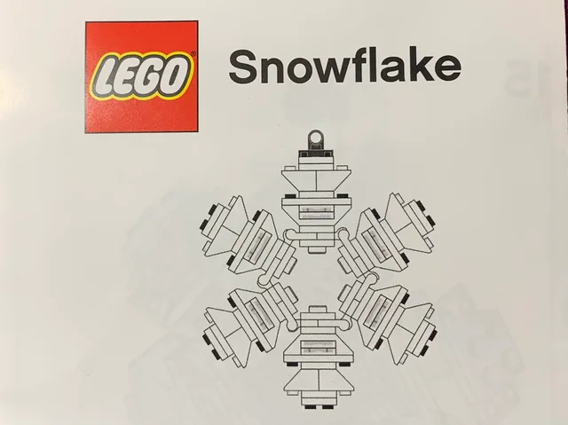 LEGO 6349566-1 Snowflake
