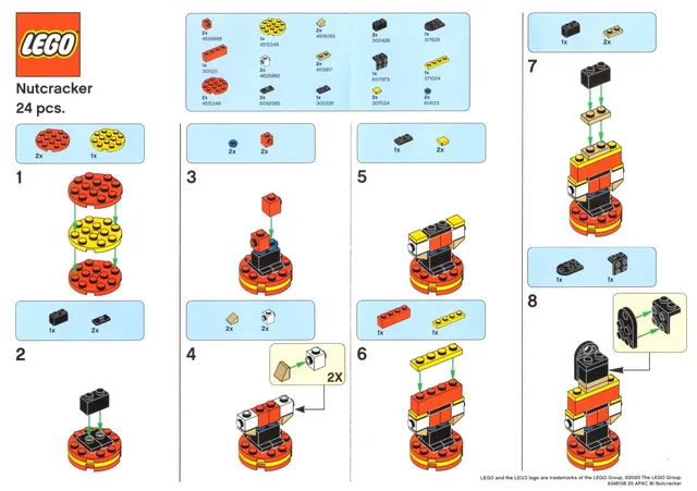 LEGO 6349569-1 Nutcracker