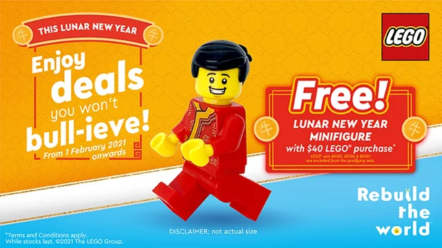 LEGO 6361096-1 Lunar New Year Minifigure