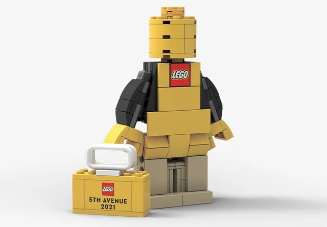 LEGO 6384214-1 New York 5th Avenue Brand Store Opening Associate Figure