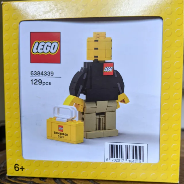 LEGO 6384339-1 Edinburgh Brand Store Opening Associate Figure