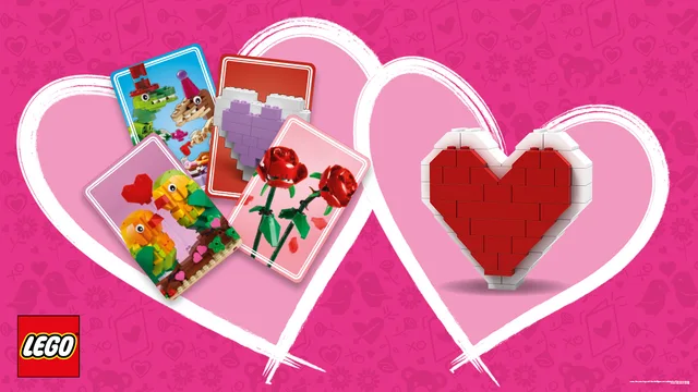 LEGO 6410992-1 Heart-shaped Jewelry Box