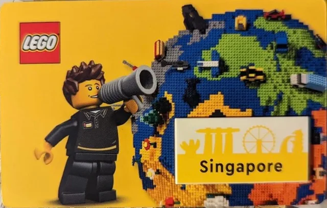 LEGO 6431096-1 Singapore Tile