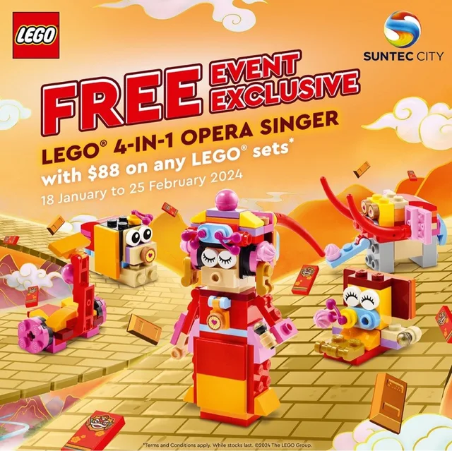 LEGO 6486167-1 Opera Singer 4 in 1