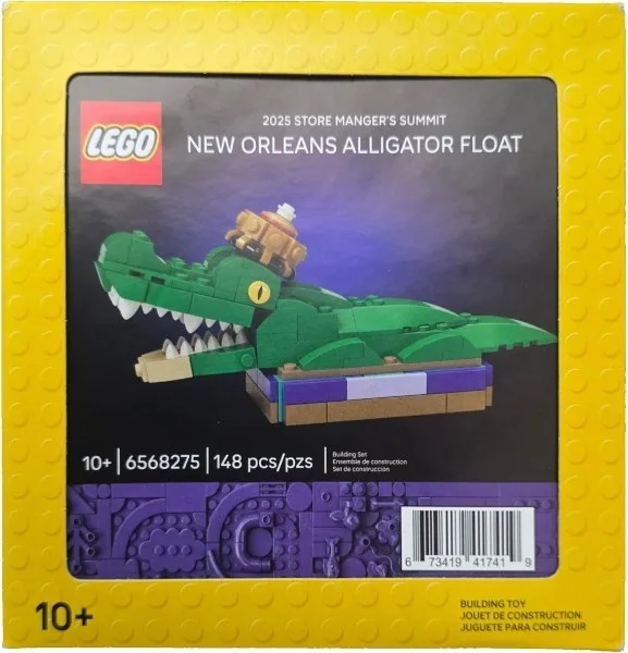LEGO 6568275-1 2025 Store Manager's Summit: New Orleans Alligator Float