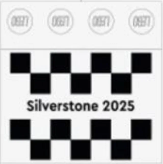 LEGO 6577679-1 2025 Formula 1 British Grand Prix Tile