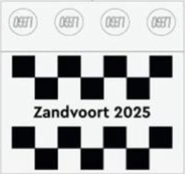 LEGO 6577685-1 2025 Formula 1 Dutch Grand Prix Tile
