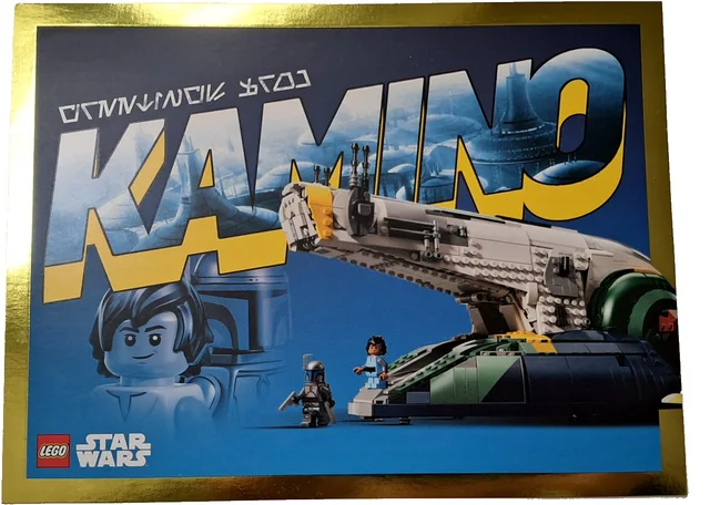 LEGO 6594066-1 Greetings From Kamino Postcard