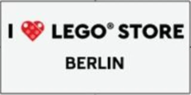 LEGO 6594978-1 I [Heart] LEGO Store Berlin Tile