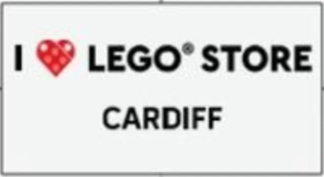 LEGO 6613606-1 I [Heart] LEGO Store Cardiff Tile
