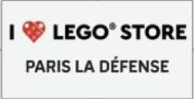 LEGO 6615072-1 I [Heart] LEGO Store Paris La Défense Tile