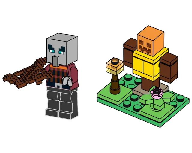 LEGO 662306-1 Pillager with Training Dummy