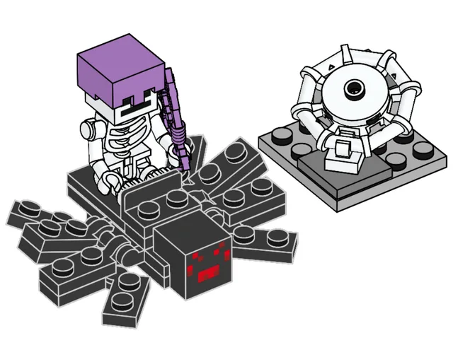 LEGO 662307-1 Skeleton with Spider and Spiderweb
