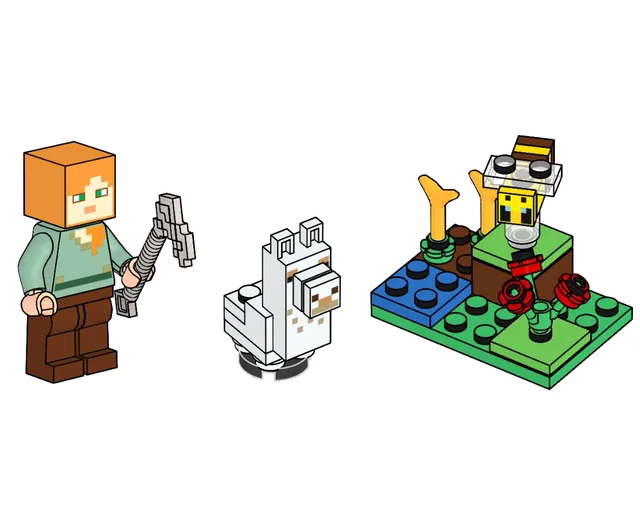 LEGO 662308-1 Alex, Baby Llama and Bee
