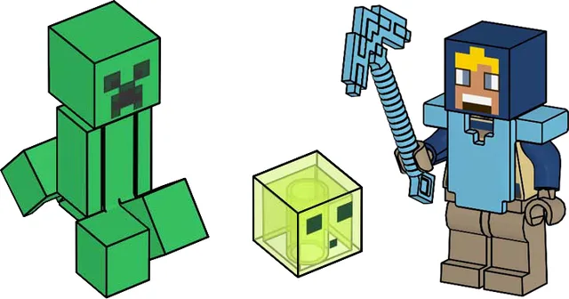 LEGO 662508-1 Hero with Slime and Creeper