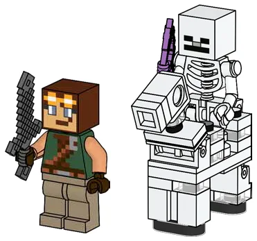 LEGO 662509-1 Hero with Skeleton and Skeleton Horse