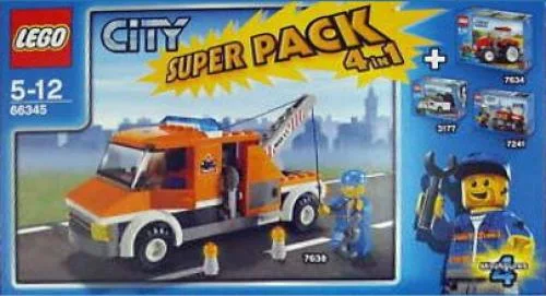 LEGO 66345-1 City Super Pack 4 in 1