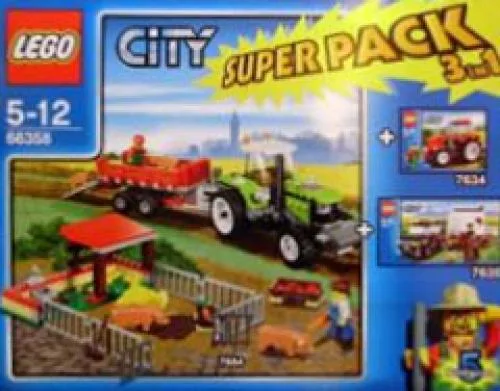 LEGO 66358-1 City Super Pack 3 in 1