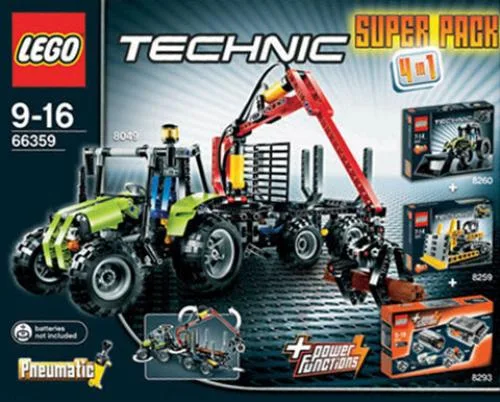 LEGO 66359-1 Technic Super Pack 4 in 1