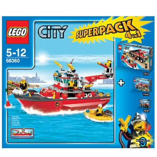 LEGO 66360-1 City Super Pack 4 in 1