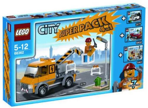 LEGO 66362-1 City Super Pack 4 in 1