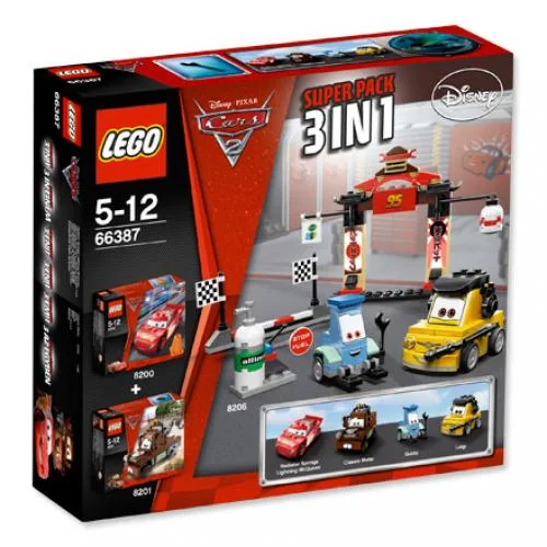 LEGO 66387-1 Cars 2 Super Pack 3 in 1