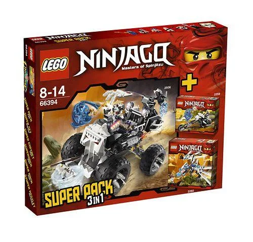 LEGO 66394-1 Ninjago Super Pack 3 in 1