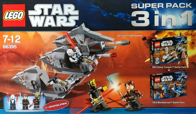 LEGO 66395-1 Super Pack 3 in 1