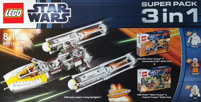 LEGO 66411-1 Super Pack 3 in 1