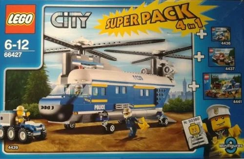 LEGO 66427-1 City Police Super Pack 4 in 1