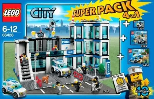 LEGO 66428-1 City Super Pack 4 in 1