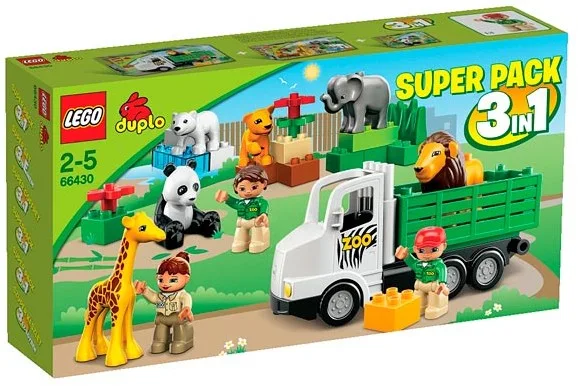 LEGO 66430-1 Zoo Super Pack 3 in 1