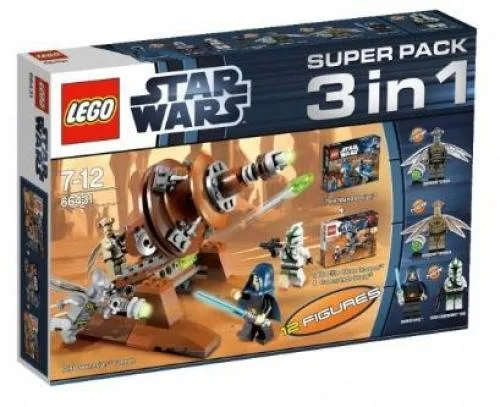 LEGO 66431-1 Star Wars Super Pack 3 in 1
