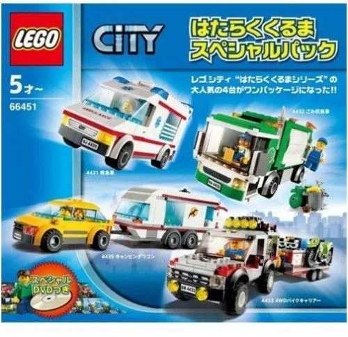 LEGO 66451-1 City Traffic Super Pack 4 in 1