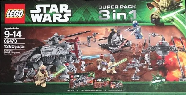 LEGO 66473-1 Star Wars Super Pack 3 in 1