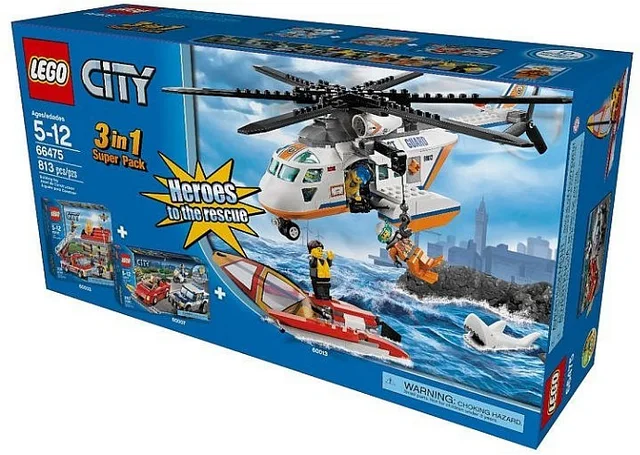 LEGO 66475-1 City Super Pack 3 in 1
