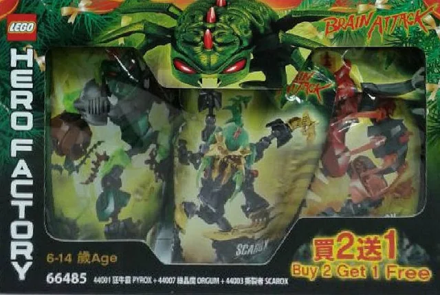 LEGO 66485-1 Brain Attack Super Pack 3 in 1