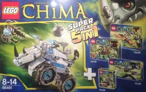 LEGO 66491-1 Legends of Chima Super Pack 5 in 1